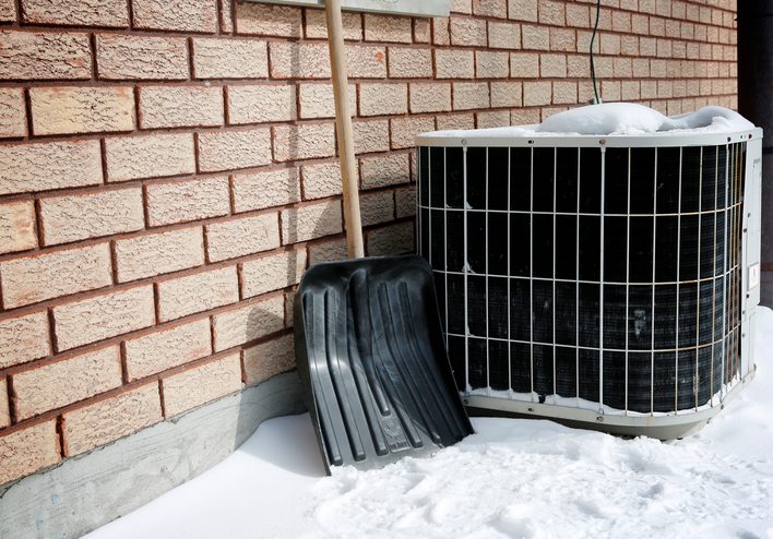 American Air Heating & Cooling | Rock Hill, SC | ac unit under snow
