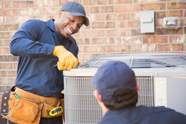 American Air Heating & Cooling | Rock Hill, SC | technicians working on ac unit