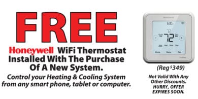 Free Honeywell WiFi Thermostat