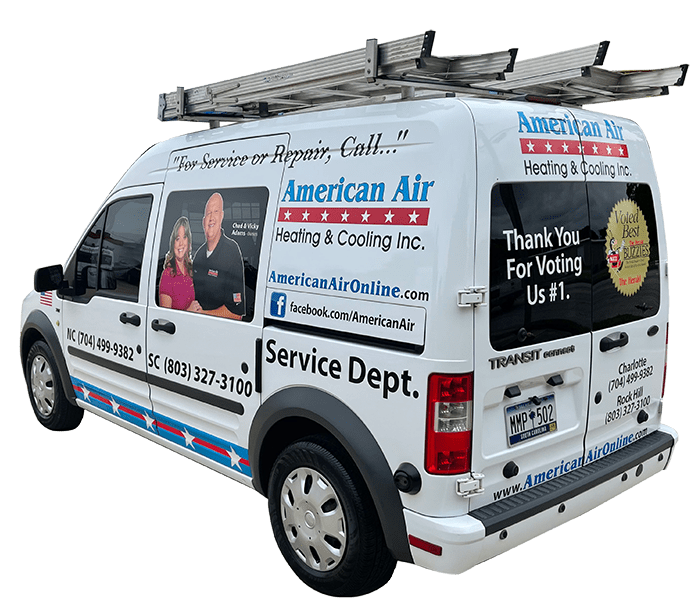 American Air Heating & Cooling | Rock Hill, SC | company van